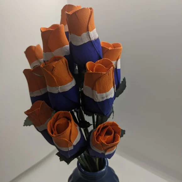 Handcrafted Wooden Roses - Picture 2 of 10